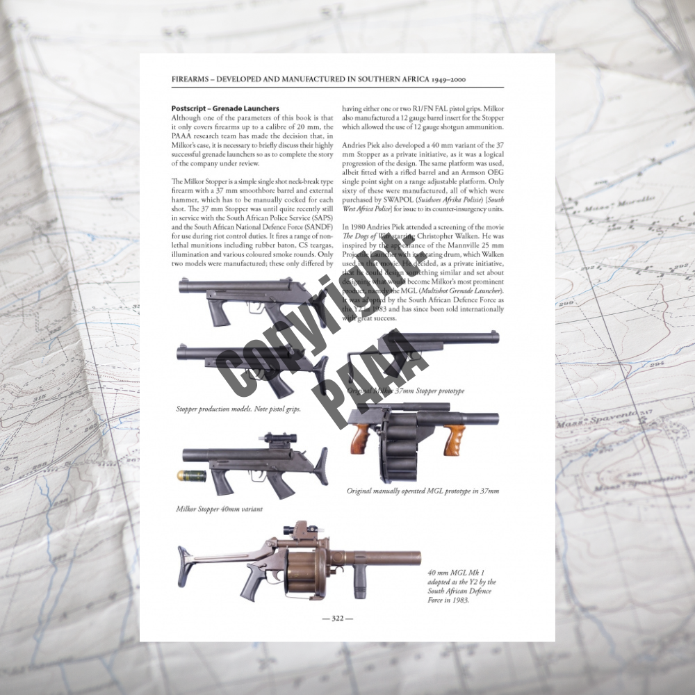 SOFTCOVER: Firearms Developed & Manufactured in Southern Africa 1949-2000 Third Impression