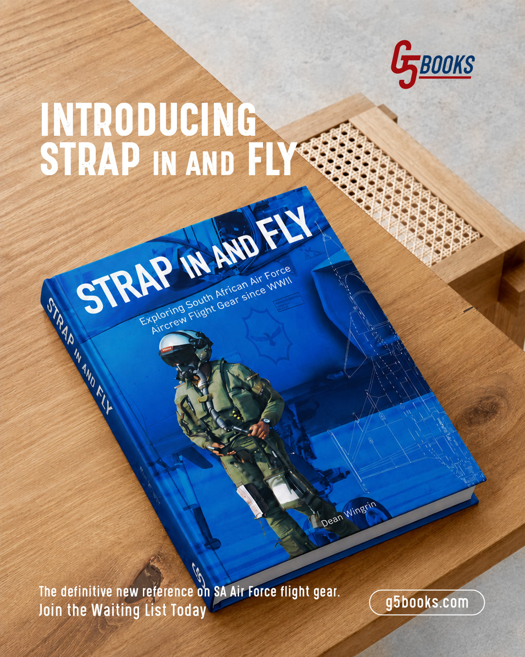 Pre-order: Strap In and Fly: Exploring South African Air Force Aircrew Flight Gear since World War II