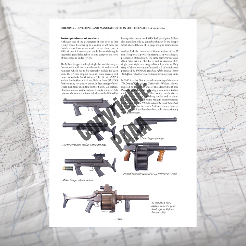 Pre-Order: Firearms Developed & Manufactured in Southern Africa 1949-2000 Third Impression