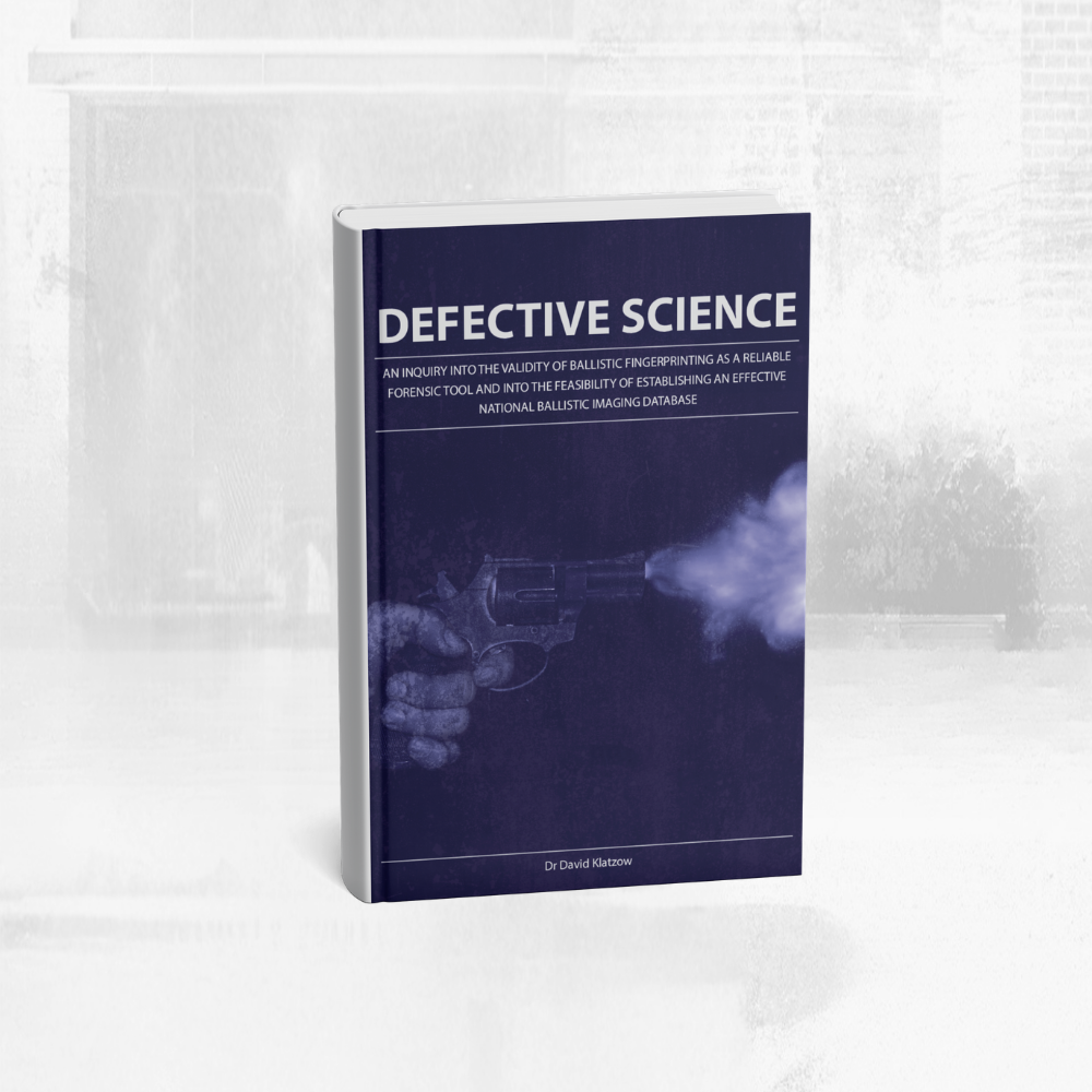 Pre-Order:Defective Science, Dr. David Klatzow