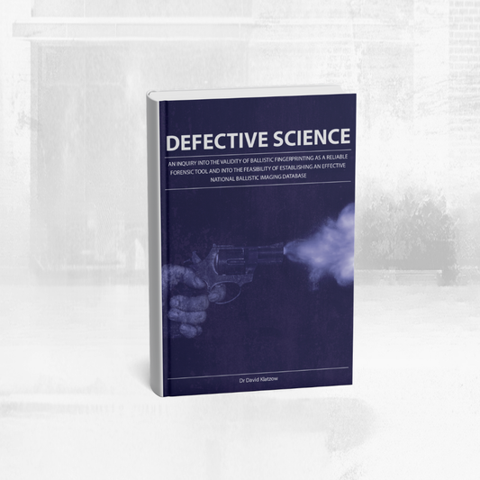 Pre-Order:Defective Science, Dr. David Klatzow