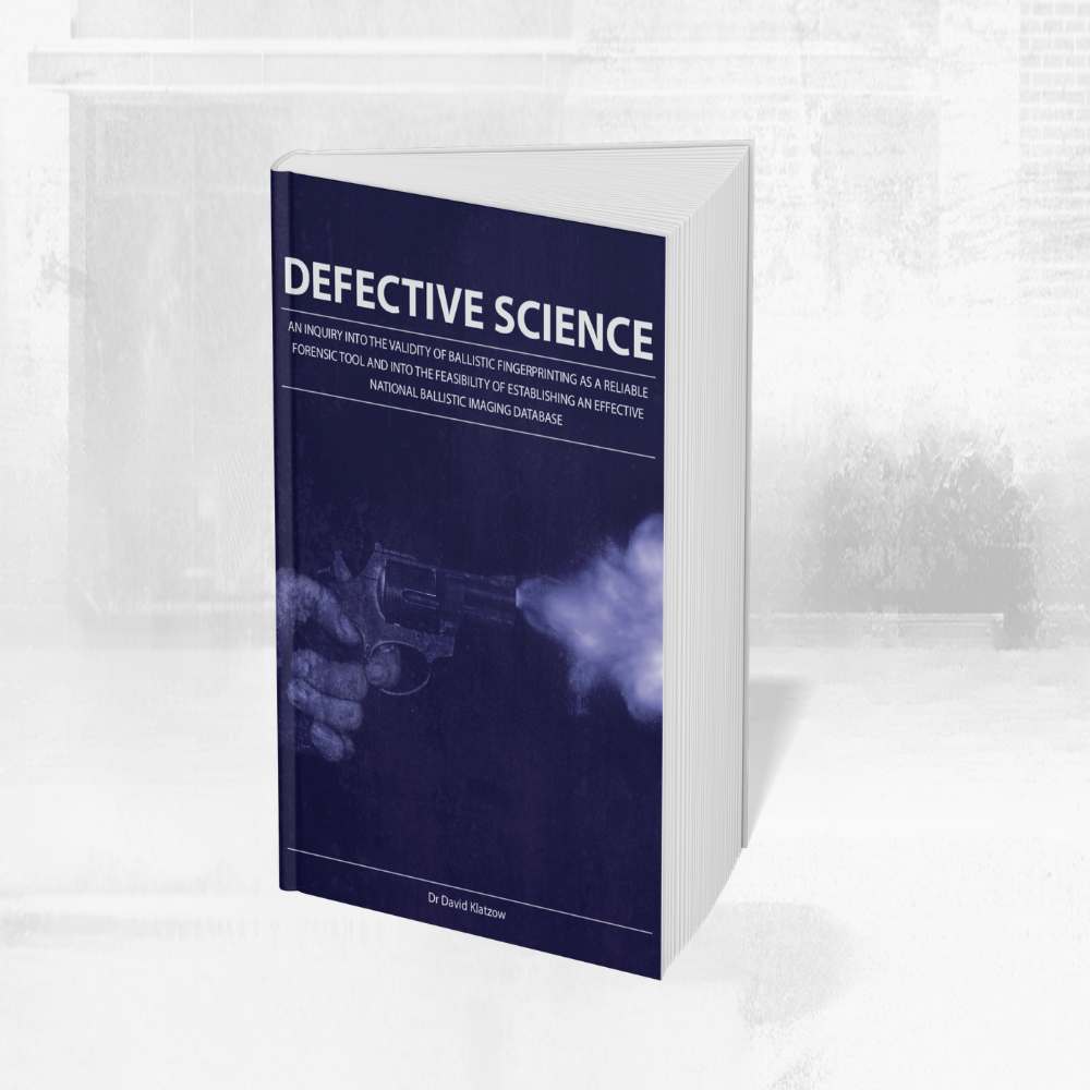 Pre-Order:Defective Science, Dr. David Klatzow